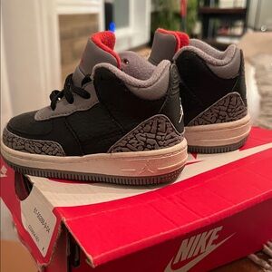 Nike Black and Gray Kids' Sneakers